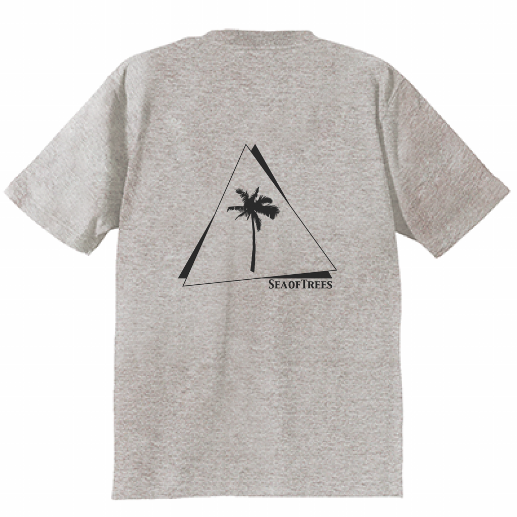 Triangle Palm Tree Tee | Sea of Trees | サーフスタイルの ...