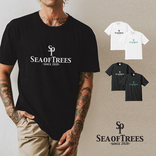 Sea of Trees Logo Tee