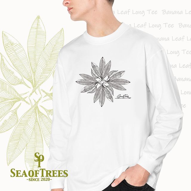 Banana Leaf Long Tee